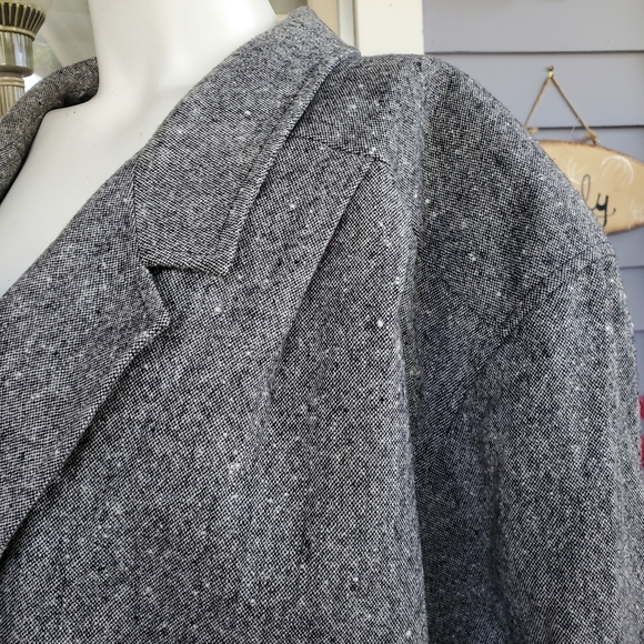 Pendleton Vintage Virgin Wool Tweed Bomber Jacket Size 20W - Picture 5 of 13